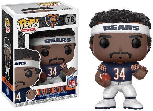 Figurine Funko Pop NFL Equipe des Chicago Bears Walter Payton