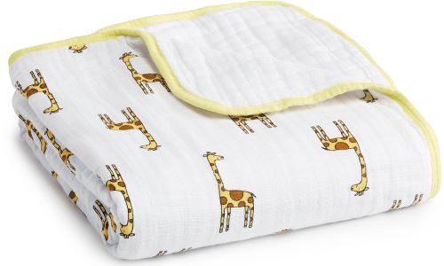 Aden + Anais Couverture de Rêve Jungle Jam Girafes
