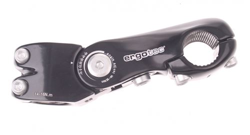 Ergotec Tige De Construction Kobra Vario 28,6 / 100 / 25,4 mm Noir