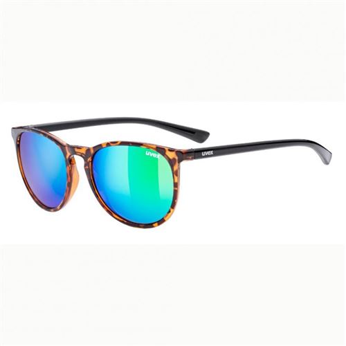 Lunettes de soleil Uvex LGL 43 Ecaille/Noir Mirror Green - 2020
