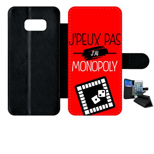 Etui à rabat samsung galaxy s8+ plus j peux pas j ai monopoly 9