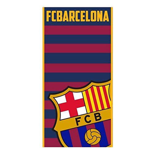 FCB F.C. BARCELONA Serviette de bain et plage en microfibre. 70x140 cm. Barça 134
