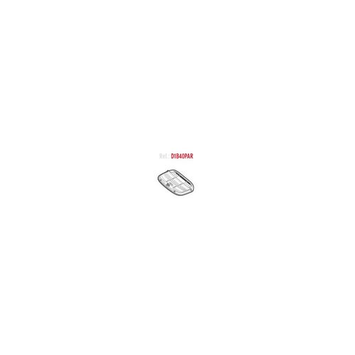 Platine pour top case shad 39l/40l/45l/46l noir