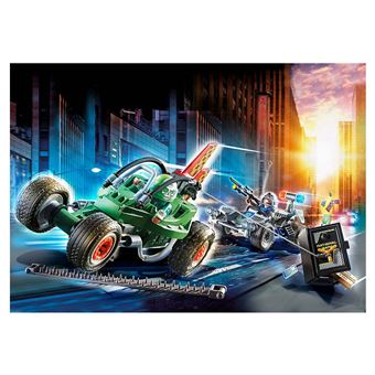 Playmobil Les policiers 70577 Police Karts de policier et bandit
