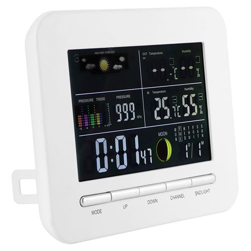 Horloge Météo Hygromètre de Thermomètre Numérique