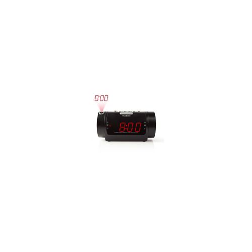 Nedis CLAR005BK - Radio-r&eacute;veil - noir 