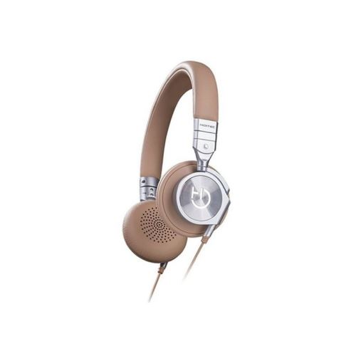 HIDITEC AVIATOR - Koptelefoon met micro - op oor - met bekabeling - 3,5 mm-stekker - camel