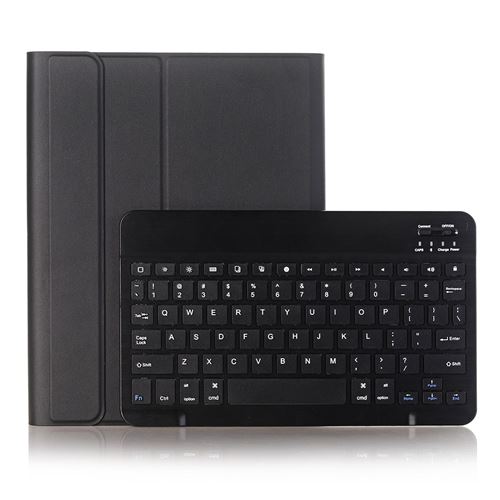 Etui en PU détachable clavier bluetooth 30 noir pour votre Apple iPad Pro 10.5-inch (2017)