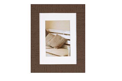 Henzo 699923 mural Cadre Bois 13 x 18 cm, bois, marron foncé