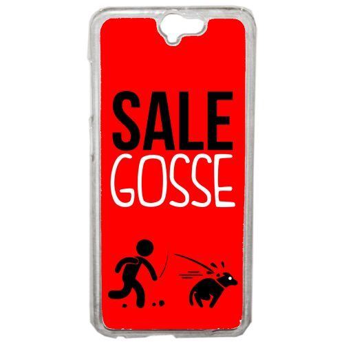 Coque sale gosse 6 compatible htc one a9 transparent