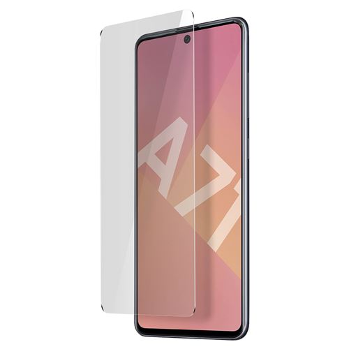Film Écran pour Galaxy A71 Verre Trempé 9H Anti traces Transparent