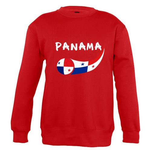 Supportershop Panama Sweatshirt Mixte Enfant, Rouge, FR : (Taille Fabricant : 8 Ans)