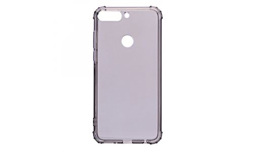 Coque souple pour Honor 7A coins renforcés coloris gris fumé