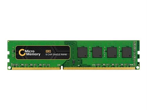 MicroMemory 4GB DDR3-1333 4Go DDR3 1333MHz module de mémoire - Modules de mémoire (4 Go, 1 x 4 Go, DDR3, 1333 MHz, 240-pin DIMM)