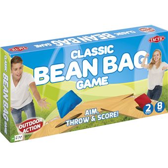 Jeu d'adresse extérieur Tactic Classic Bean Bag Jeu de lancer de sac 10-pièces