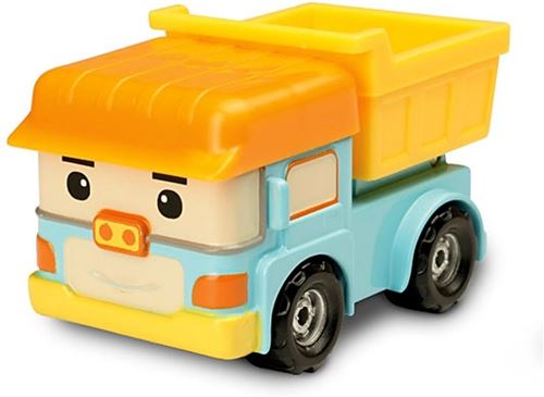 Silverlit Robocar Poli - Dumpo moulé sous pression 7 cm jaune