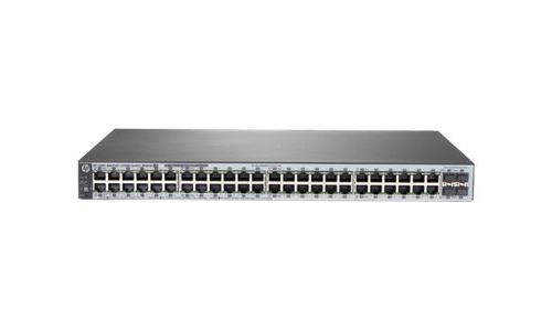 HPE 1820-48G - switch - 48 poorten - Beheerd - desktop, rack-uitvoering, wandbevestiging
