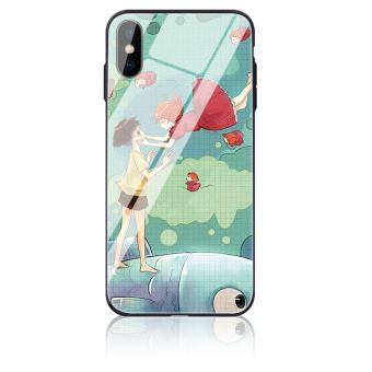 -7€02 sur Coque en Verre trempé Personnalisé Anime pour ...