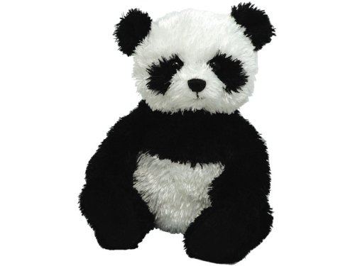 Ty Beanie Babies - Panda noir et blanc de 6 pouces - Wonton [Jouet]