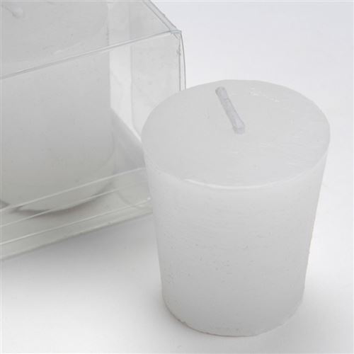Amadeus Blanc Bougies Oslo (Lot De 4)