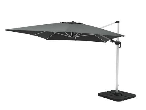 BOBOCHIC Parasol 3x4 m anthracite DARIO