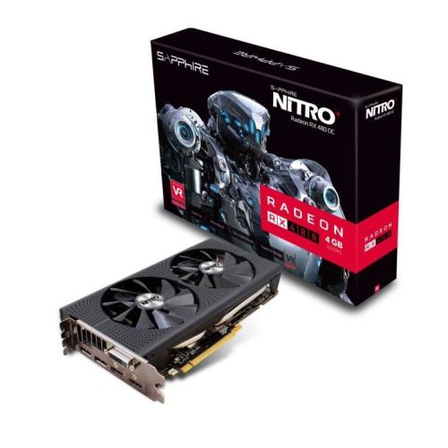 Sapphire NITRO+ RX 480 grafische kaart - Radeon RX 480 - 4 GB