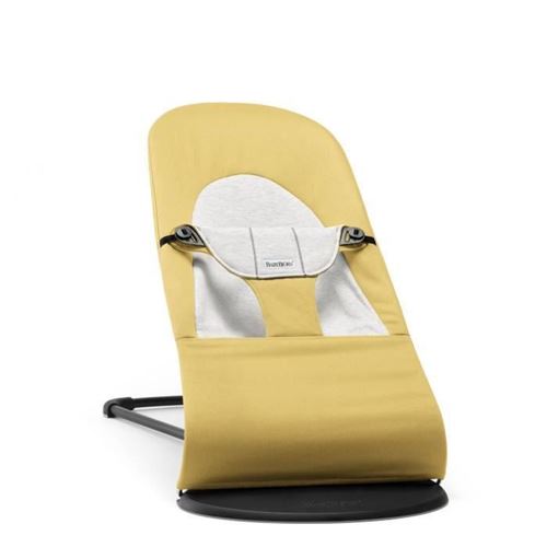 Babybjorn Transat Balance Soft, Jaune/gris, Coton/jersey