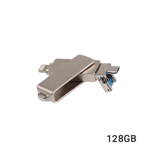 Docooler - Clé USB 3 en 1 - Connecteur Lightning Micro USB et USB 2.0 - Pour iPhone et iPad - Image 2