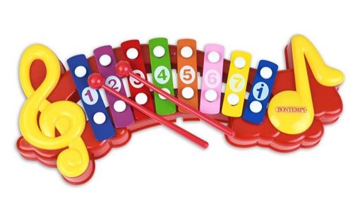 Bontempi xylophone 34 cm multicolore