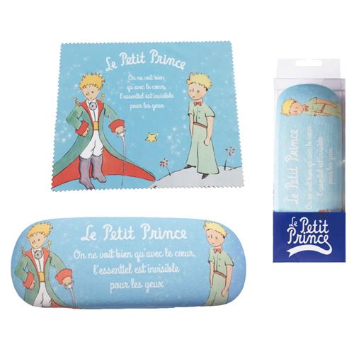 Boite pour lunettes Bleue Le Petit Prince