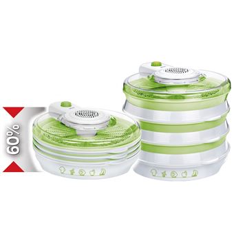 Déshydrateur Alimentaire MPM Pliable MSG-06 – 6 Plateaux 30 Cm, 400W – Neuf Sous Emballage