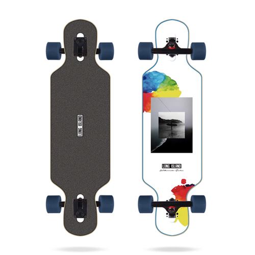Longboard LONG ISLAND Watercolor 32.85''x9'' Mini Drop
