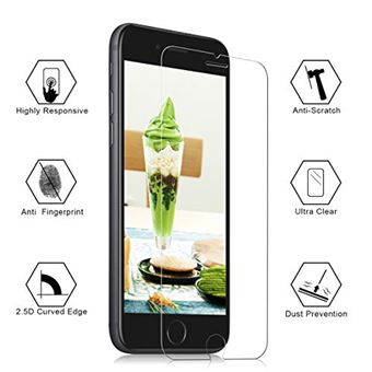Film Protection Écran En Verre Trempé Pour IPhone 7 Plus Et IPhone 8 Plus - Avec Blister - Neuf - Compatibilité Universelle