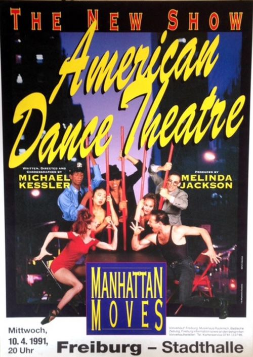 American Dance Theatre - 60x80 cm - AFFICHE / POSTER