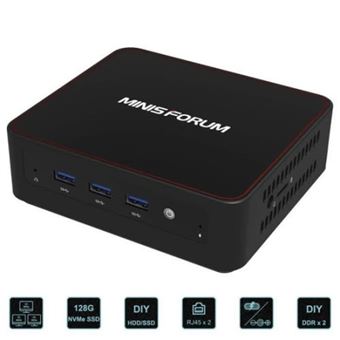 Minisforum U500-H Mini PC sous Windows 10 Pro 4K,8Go DDR3L ...