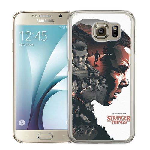 Coque pour Samsung Galaxy S6 Edge stranger things fanart