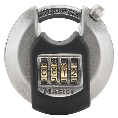 Master Lock Argent/Noir P23615 Cadenas 70 Mm Fermeture Universelle - Image 3