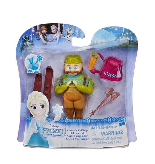 Mini princesse : reine des neiges : promenade en ski d'oaken - poupee disney princesse