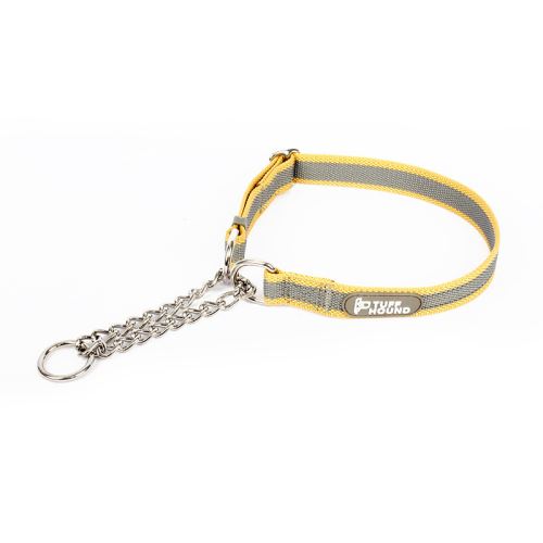 Meilleurs prix pour Harnais TUFFHOUND durable pour chien - Jaune&Gris (Taille: S)