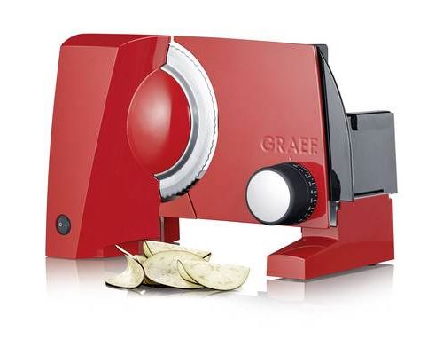 Graef s 10003 electrique 170w aluminium rouge trancheuse sks 10003