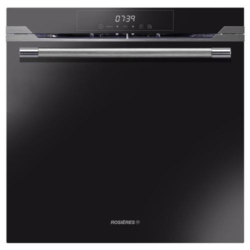 Rosières Sublime Pro RFZP797IN WIFI - Four - intégrable - WiFi - niche - largeur : 56 cm - profondeur : 56 cm - hauteur : 59 cm - avec système auto-nettoyant - classe A - noir/inox