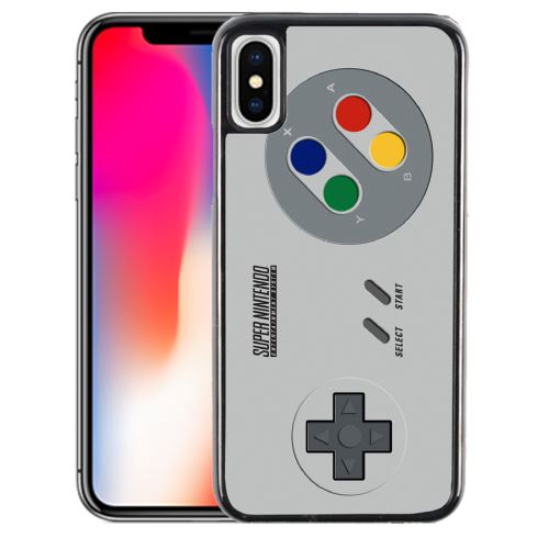 Coque pour iPhone XR manette nintendo snes