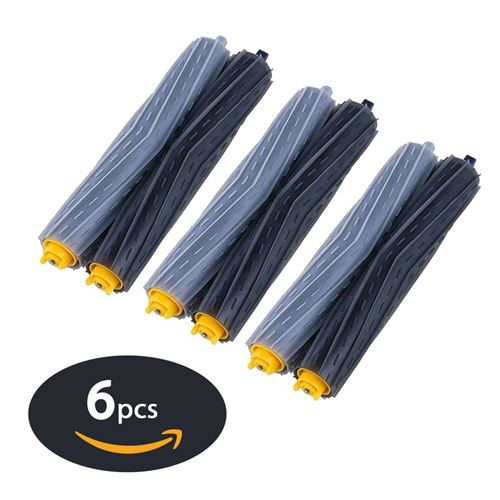 Kit de 6 Brosses à rouleaux pour Aspirateur iRobot Roomba Hobby tech