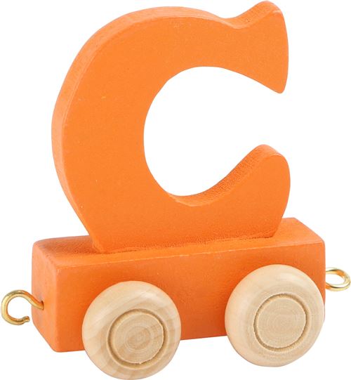 Legler train lettre C orange 6,5 cm