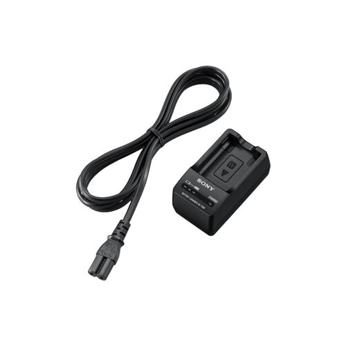 Sony BC-TRW - Chargeur de batteries - 1 x charge de batteries - 400 mA - pour Cyber-shot DSC-RX10; a NEX 3NL, 3NY, 5RL, 5RY, 5T, 5TY; a VLOGCAM ZV-E10; a3000; a7; a7R