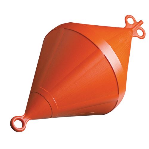 Bouée corps mort à anneaux Ø220mm. couleur orange