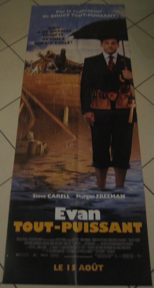 Evan Tout Puissant AFFICHE CINEMA ORIGINALE