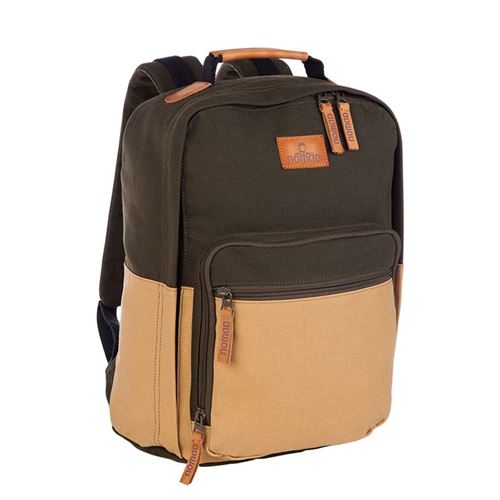 Nomad College Backpack - Sable chaud / Olive