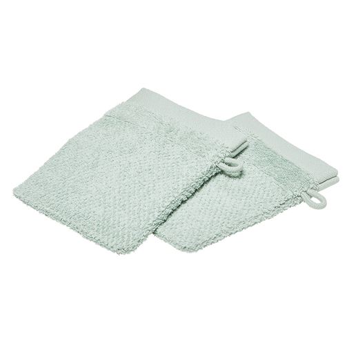 Today - Lot de 2 gants de toilette - 100%