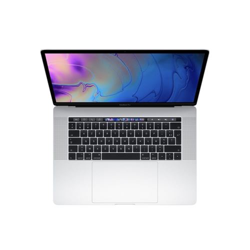 MacBook Pro Touch Bar 15 i7 2,2 Ghz 16 Go RAM 256 Go SSD Argent 2018 - Reconditionné